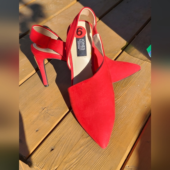 Jones New York Shoes - Jones NY Red Heels